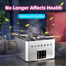 Load image into Gallery viewer, Mini Ashtray Air Purifier Multi Function Home Desktop Negative Ion Purifier Fresh Air From Remove Odor Smoking Accessories
