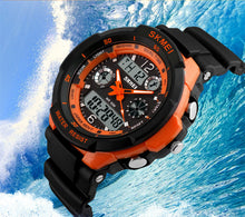 Load image into Gallery viewer, Multifunctional Waterproof Sports Student Electronic Watch
