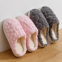 Load image into Gallery viewer, Home Fuzzy Slipper Unisex Cartoon Winter Plush Slipper Anti-Skid Soft Soled Cotton Shoes Comfy Outdoor Couple Slippers
